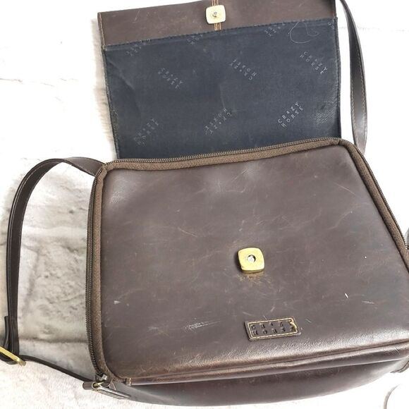 Crazy Horse Brown Leather Shoulder bag - Picture 2 of 6